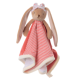 Bukowski Bears - Baby Comforter - Baby Bunny  (Peach)