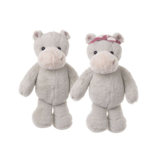 Bukowski Bears - Soft Toy Hippo Jerry and Rosie Bukowski Bears - Soft Toy Hippo Jerry and Rosie