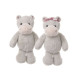 Bukowski Bears - Soft Toy Hippo Jerry and Rosie Bukowski Bears - Soft Toy Hippo Jerry and Rosie