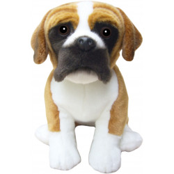 Faithful Friends - Boxer (Red and White) Soft Toy Dog Faithful Friends - Boxer (Red and White) Soft Toy Dog