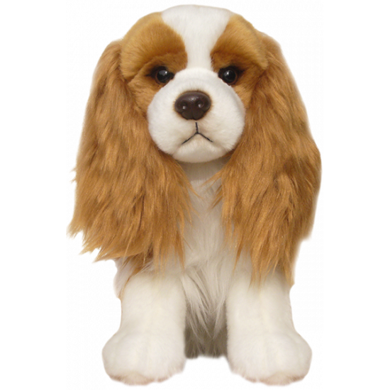 Faithful Friends - Cavalier Soft Toy Dog - Blenheim Faithful Friends - Cavalier Soft Toy Dog - Blenheim