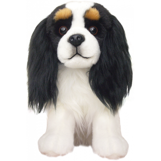 Faithful Friends - Cavalier Soft Toy Dog - Tri Colour Faithful Friends - Cavalier Soft Toy Dog - Tri Colour
