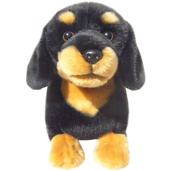 Faithful Friends - Dachshund (Black and Tan) Soft Toy Dog