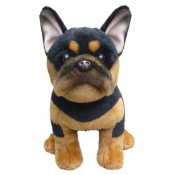 Faithful Friends - French Bulldog (Black and Tan) Soft Toy Dog