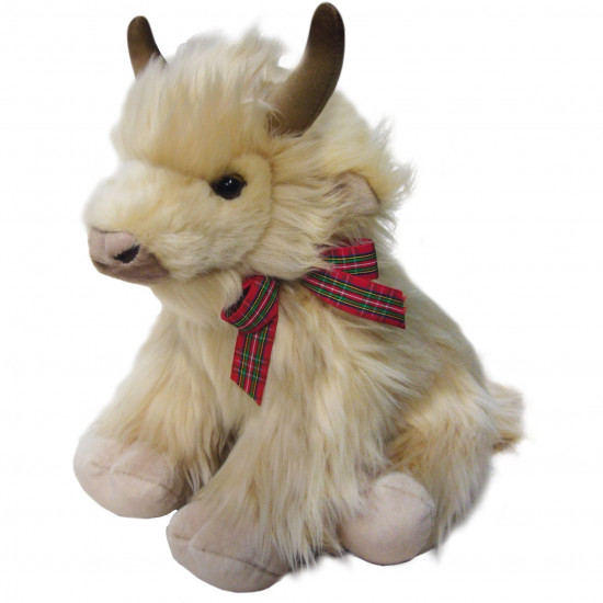 Faithful Friends - Highland Cow / Calf Soft Toy Poppy (Cream) Faithful Friends - Highland Cow / Calf Soft Toy Poppy (Cream)