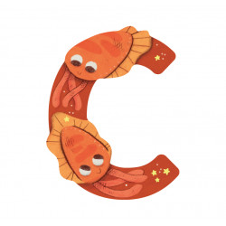 Animal Alphabet Letter C - Moulin Roty Animal Alphabet Letter C - Moulin Roty