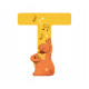 Animal Alphabet Letter T - Moulin Roty Animal Alphabet Letter T - Moulin Roty