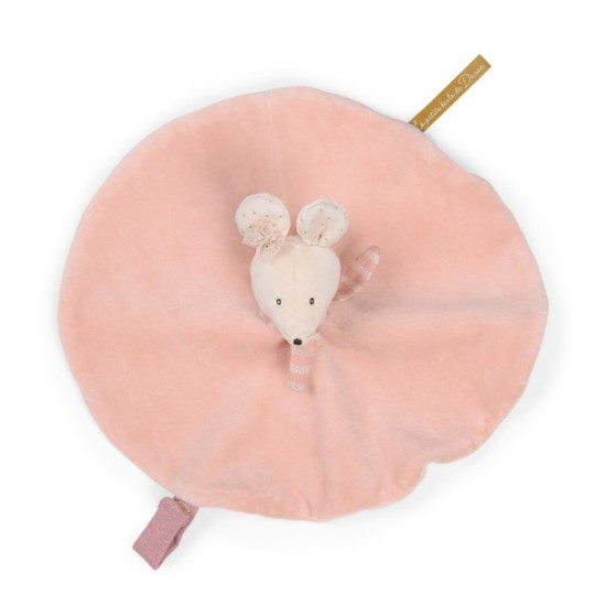 Moulin Roty Comforter - Pink Mouse - La Petite Ecole de Danse Moulin Roty Comforter - Pink Mouse - La Petite Ecole de Danse