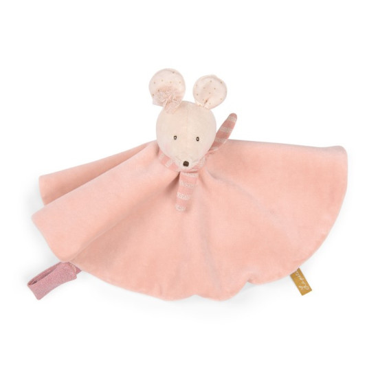 Moulin Roty Comforter - Pink Mouse - La Petite Ecole de Danse Moulin Roty Comforter - Pink Mouse - La Petite Ecole de Danse