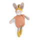 Moulin Roty - Trois Petits Lapins Soft Toy Rabbit (Clay)