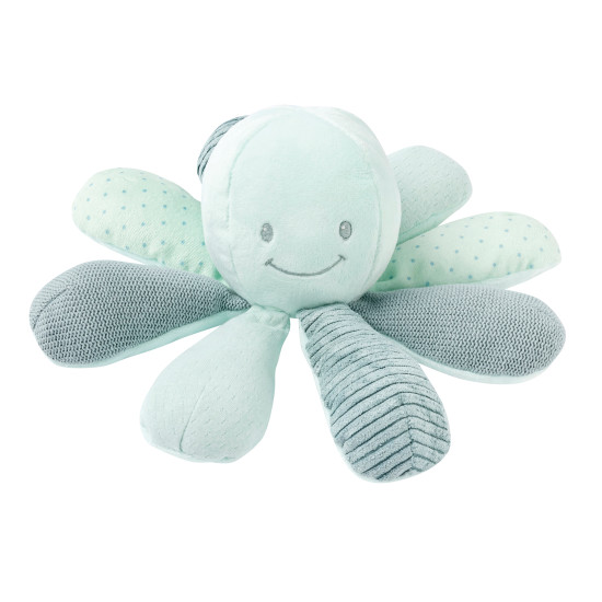 Nattou - Baby Soft Toy Activity Octopus - Green Nattou - Baby Soft Toy Activity Octopus - Green