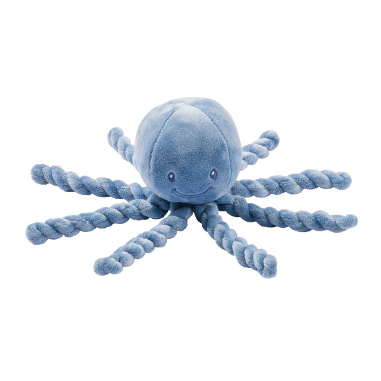 Nattou - Baby Comforter Octopus - Blue