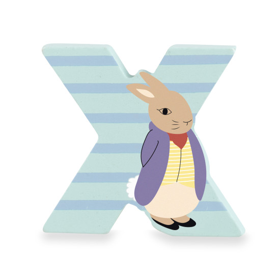 Peter Rabbit Alphabet Letter X - Orange Tree Toys