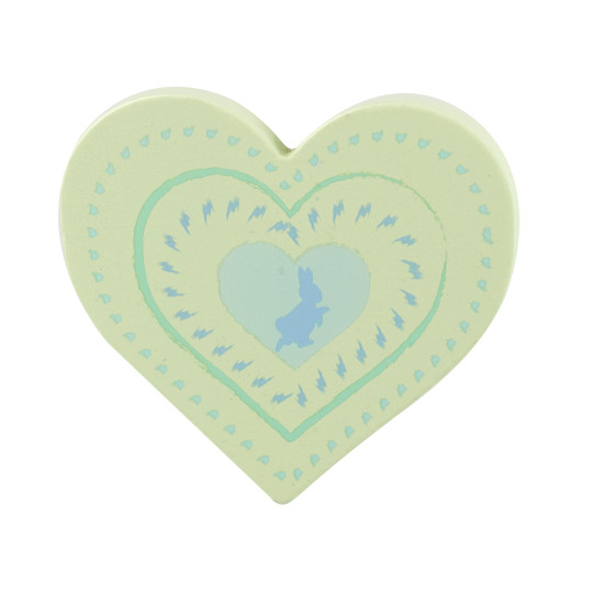 Peter Rabbit Wooden Heart - Orange Tree Toys Peter Rabbit Wooden Heart - Orange Tree Toys