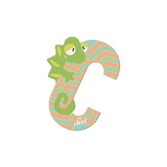 Sevi Animal Wooden Alphabet Letter C Sevi Animal Wooden Alphabet Letter C