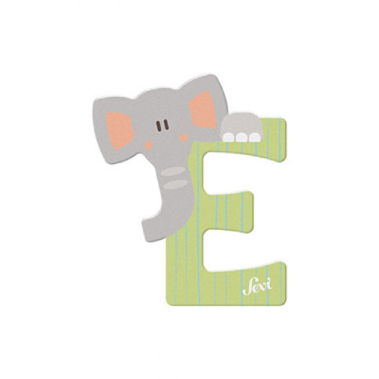 Sevi Animal Wooden Alphabet Letter E