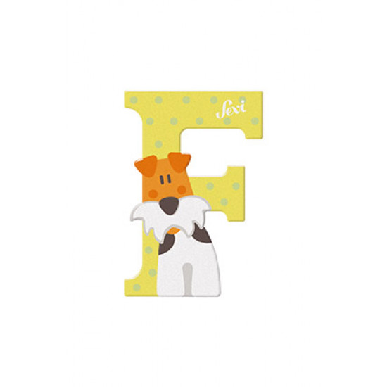 Sevi Animal Wooden Alphabet Letter F Sevi Animal Wooden Alphabet Letter F