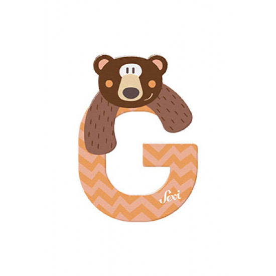 Sevi Animal Wooden Alphabet Letter G Sevi Animal Wooden Alphabet Letter G