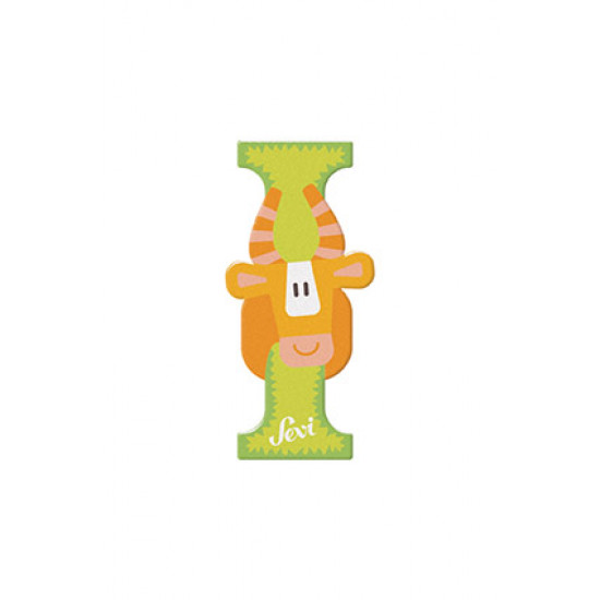 Sevi Animal Wooden Alphabet Letter I Sevi Animal Wooden Alphabet Letter I