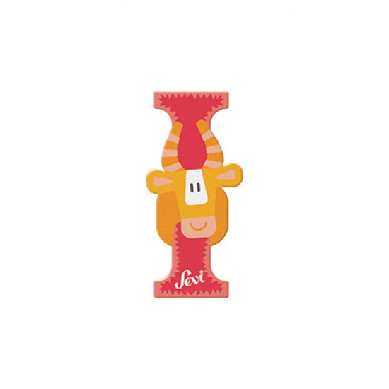 Sevi Animal Wooden Alphabet Letter I Sevi Animal Wooden Alphabet Letter I