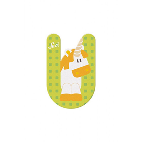 Sevi Animal Wooden Alphabet Letter U