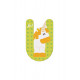 Sevi Animal Wooden Alphabet Letter U