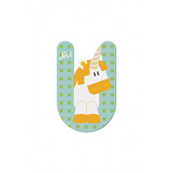 Sevi Animal Wooden Alphabet Letter U