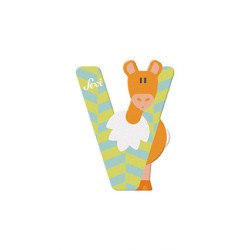 Sevi Animal Wooden Alphabet Letter V