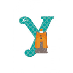 Sevi Animal Wooden Alphabet Letter Y