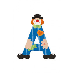 Sevi Clown Wooden Alphabet Letter A
