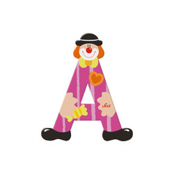 Sevi Clown Wooden Alphabet Letter A