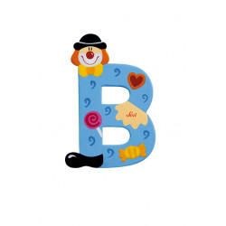 Sevi Clown Wooden Alphabet Letter B