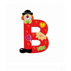 Sevi Clown Wooden Alphabet Letter B