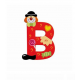Sevi Clown Wooden Alphabet Letter B