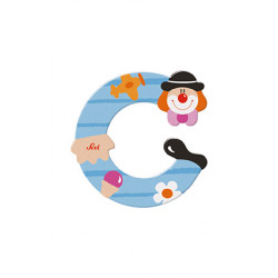 Sevi Clown Wooden Alphabet Letter C