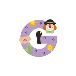 Sevi Clown Wooden Alphabet Letter G Sevi Clown Wooden Alphabet Letter G