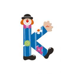 Sevi Clown Wooden Alphabet Letter K Sevi Clown Wooden Alphabet Letter K