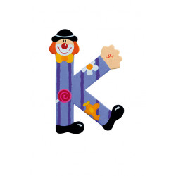 Sevi Clown Wooden Alphabet Letter K