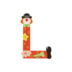 Sevi Clown Wooden Alphabet Letter L Sevi Clown Wooden Alphabet Letter L