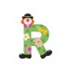 Sevi Clown Wooden Alphabet Letter R
