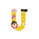 Sevi Clown Wooden Alphabet Letter U Sevi Clown Wooden Alphabet Letter U