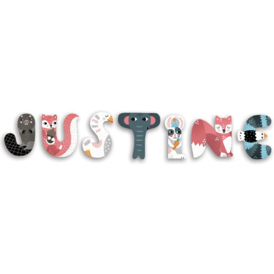 Wooden Animal Alphabet Letter J - Vilac