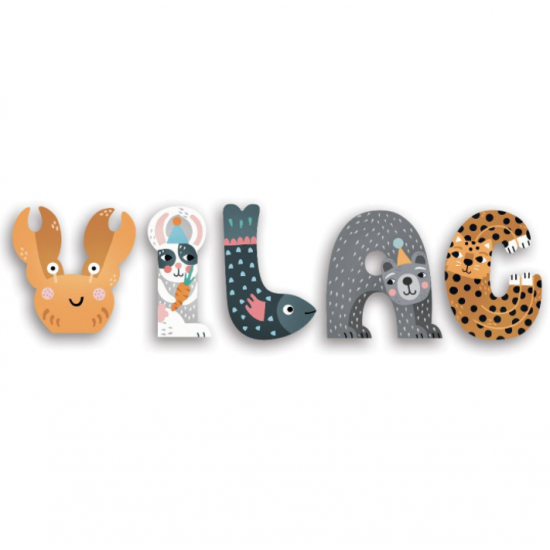 Wooden Animal Alphabet Letter I - Vilac