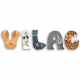 Wooden Animal Alphabet Letter I - Vilac