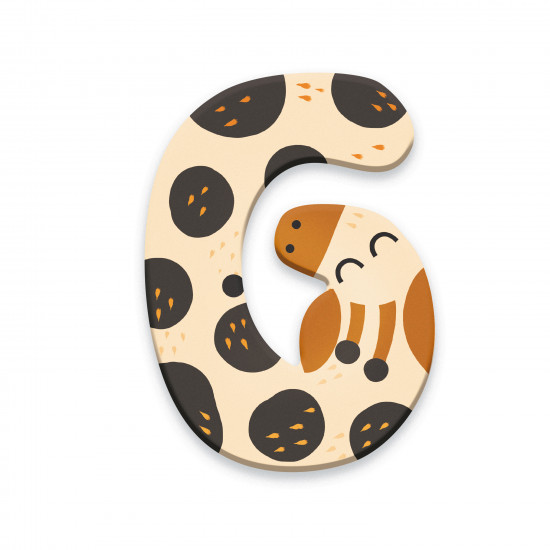 Wooden Animal Alphabet Letter G - Vilac Wooden Animal Alphabet Letter G - Vilac