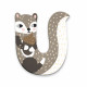 Wooden Animal Alphabet Letter U - Vilac Wooden Animal Alphabet Letter U - Vilac