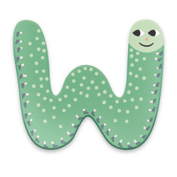 Wooden Animal Alphabet Letter W - Vilac