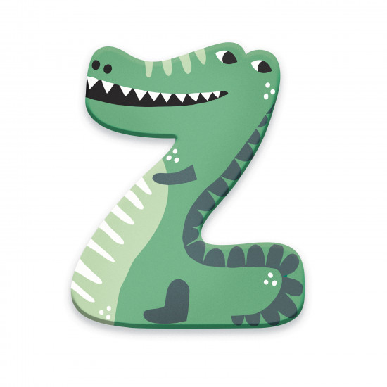 Wooden Animal Alphabet Letter Z - Vilac Wooden Animal Alphabet Letter Z - Vilac